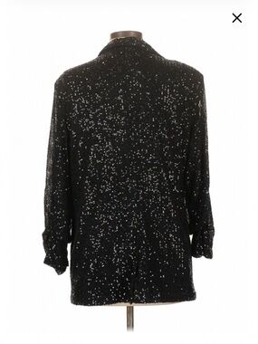 Yumi black sequins blazer